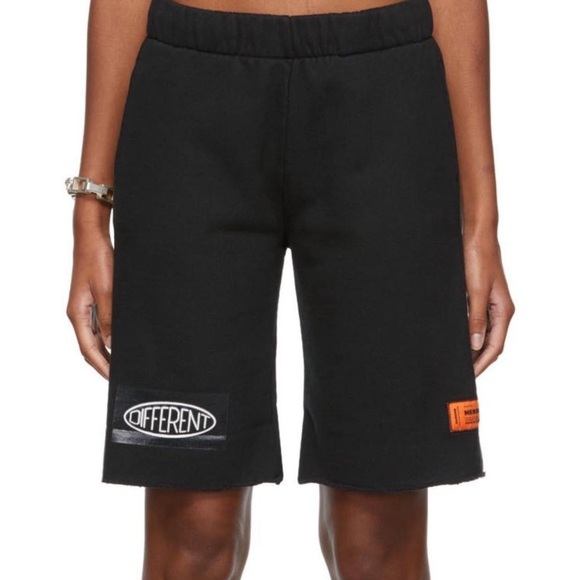 Heron Preston black shorts - Picture 1 of 3